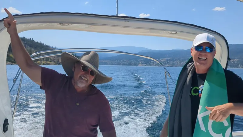 Captains on the lake